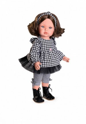Кукла Munecas Dolls Antonio Juan Белла в чёрном платье, 45 см, виниловая. Цвет: черный
