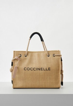 Сумка Coccinelle NEVER WITHOUT BAG. Цвет: бежевый