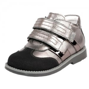 Ботинки для девочек ELEGAMI 7-801212102,Темно-серый,Размер 25. Цвет: серый