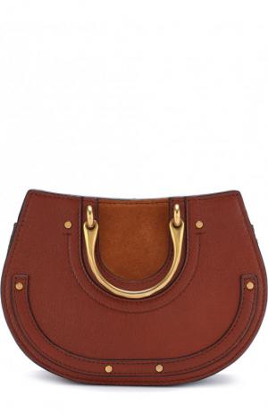 Поясная сумка Pixie Chloé. Цвет: коричневый