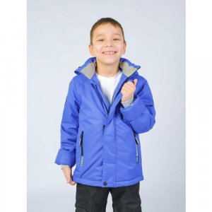 Куртка 8823, размер 122, синий RusLand. Цвет: синий