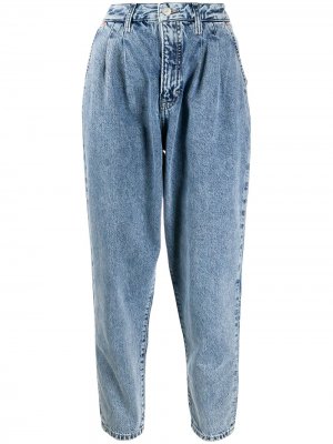 Укороченные зауженные джинсы Tommy Jeans. Цвет: синий