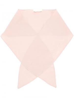 Шейный платок Chloé. Цвет: розовый и фиолетовый