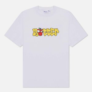 Мужская футболка Big Apple Butter Goods. Цвет: белый