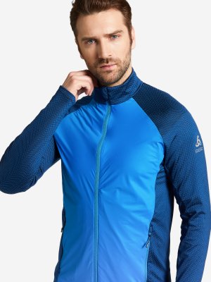Куртка мужская Velocity Element, Голубой, размер 54-56 Odlo. Цвет: голубой