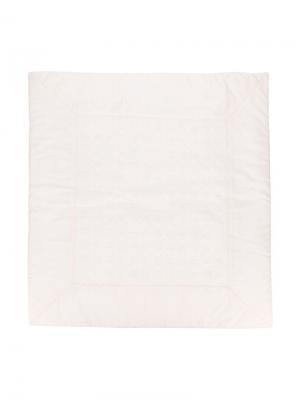 Одеяло с простроченным дизайном Baby Dior. Цвет: розовый
