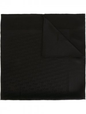 Шарф с логотипом Christian Dior. Цвет: черный