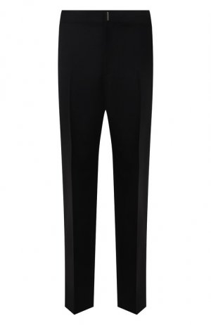 Шерстяные брюки Givenchy. Цвет: чёрный