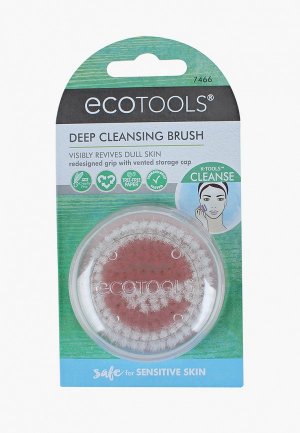 Щетка для лица Ecotools Deep Cleansing Brush. Цвет: розовый