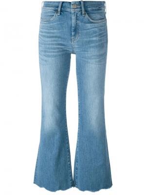Расклешенные джинсы Lou Mih Jeans. Цвет: синий
