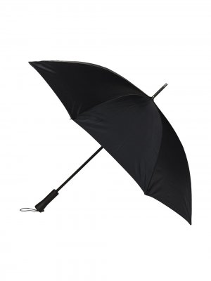 Зонт с логотипом Swimming Man Off-White. Цвет: черный