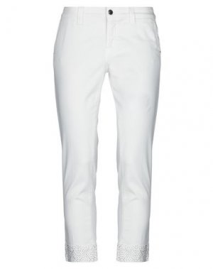 Повседневные брюки S.O.S. by ORZA STUDIO. Цвет: белый