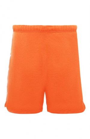 Хлопковые шорты Heron Preston. Цвет: оранжевый