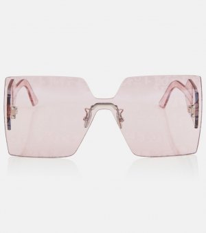 Квадратные солнцезащитные очки DiorClub M5U , розовый Dior Eyewear