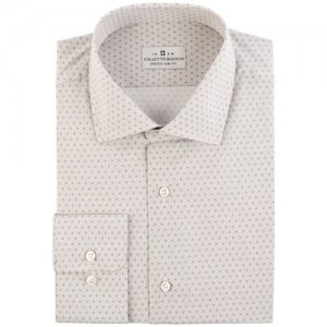 Мужская рубашка Colletto Bianco 000110-SSF, размер 39 176-182, цвет серый. Цвет: серый