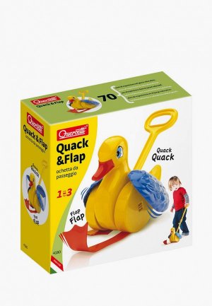 Набор игровой Quercetti Каталка Quack & Flap. Цвет: разноцветный