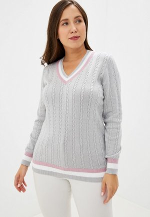 Пуловер Maria Velada. Цвет: серый