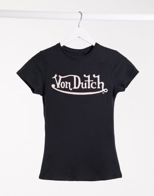 Футболка с логотипом -Черный Von Dutch