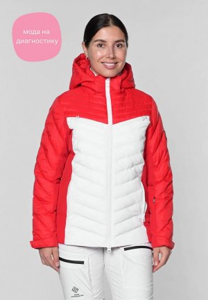 Куртка утепленная Snow Headquarter. Цвет: красный