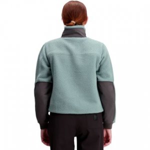 Флисовый пуловер Mountain женский , цвет Slate Blue/Charcoal Topo Designs