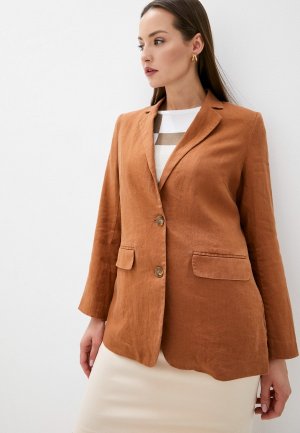 Пиджак Part Two. Цвет: коричневый