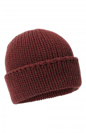 Кашемировая шапка Inverni. Цвет: бордовый