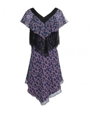 Платье миди ANNA SUI. Цвет: фиолетовый