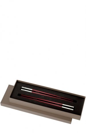 Набор палочек для суши Uni Christofle. Цвет: коричневый