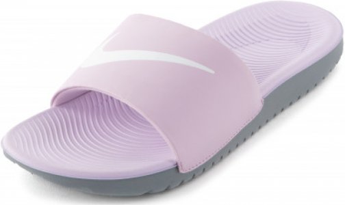 Шлепанцы для девочек Kawa Slide, размер 34 Nike. Цвет: розовый