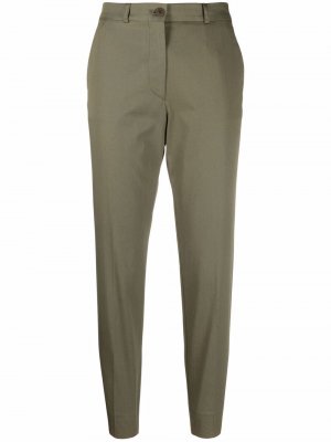Tailored cropped trousers ETRO. Цвет: зеленый