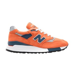 998 Made in USA Connoisseur Summer Pack — оранжевые мужские кроссовки темно-синие M998CTL New Balance