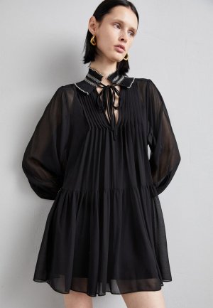 Летнее платье Robe sandro, цвет noir Sandro