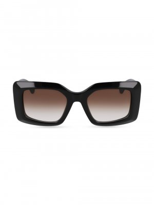 Квадратные солнцезащитные очки Signature Family 50 мм , черный Lanvin