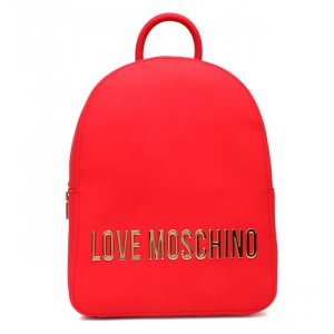 Дорожные и спортивные сумки Love Moschino. Цвет: красный