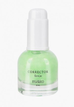 Сыворотка для лица Mi&Ko Corrector Serum 30 мл. Цвет: зеленый