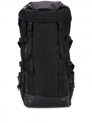 Большой рюкзак с пряжками Porter-Yoshida & Co. Цвет: черный
