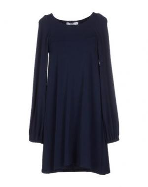 Короткое платье TIFFI. Цвет: темно-синий