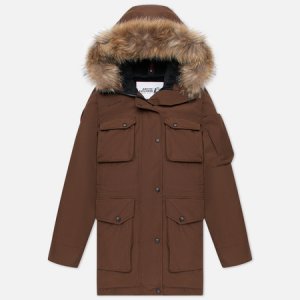 Женская куртка парка UMI Arctic Explorer. Цвет: коричневый