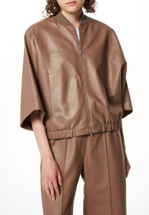 Куртка PESERICO. Цвет: коричневый