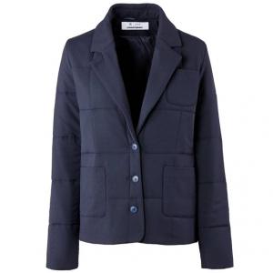 Пиджак стеганый – ETIENNE DEROEUX POUR R/essentiel R ESSENTIEL. Цвет: синий морской