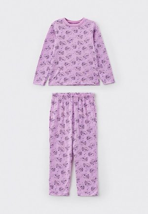 Пижама КотМарКот. Цвет: фиолетовый