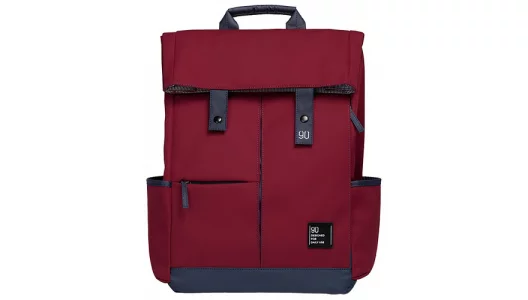 Рюкзак унисекс 90 Points Vibrant College Casual Backpack Dark Red Xiaomi. Цвет: бордовый
