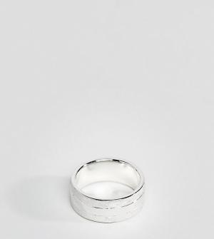 Серебряное состаренное кольцо Fred Bennett. Цвет: серебряный