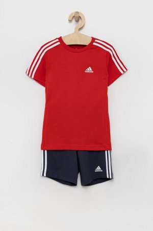 Детский шерстяной комплект adidas, красный Adidas