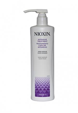 Маска для глубокого восстановления волос Nioxin Intensive Therapy - Серия интенсивного ухода за волосами 500 мл. Цвет: белый