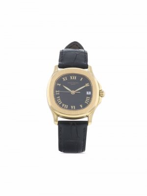 Наручные часы Aquanaut pre-owned 35.6 мм 1998-го года Patek Philippe. Цвет: черный