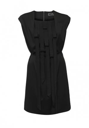 Платье D.VA. Цвет: черный