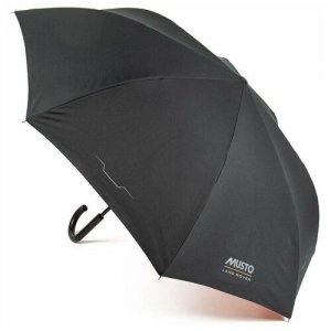 Зонт-трость Above and Beyond Stick Umbrella, Co-branding Musto Land Rover. Цвет: черный/оранжевый