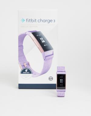 Сиреневые смарт-часы с дополнительным ремешком Charge 3 Special Edition-Фиолетовый Fitbit