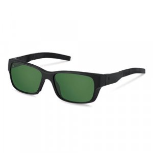 Солнцезащитные очки , зеленый, черный Rodenstock. Цвет: зеленый/черный